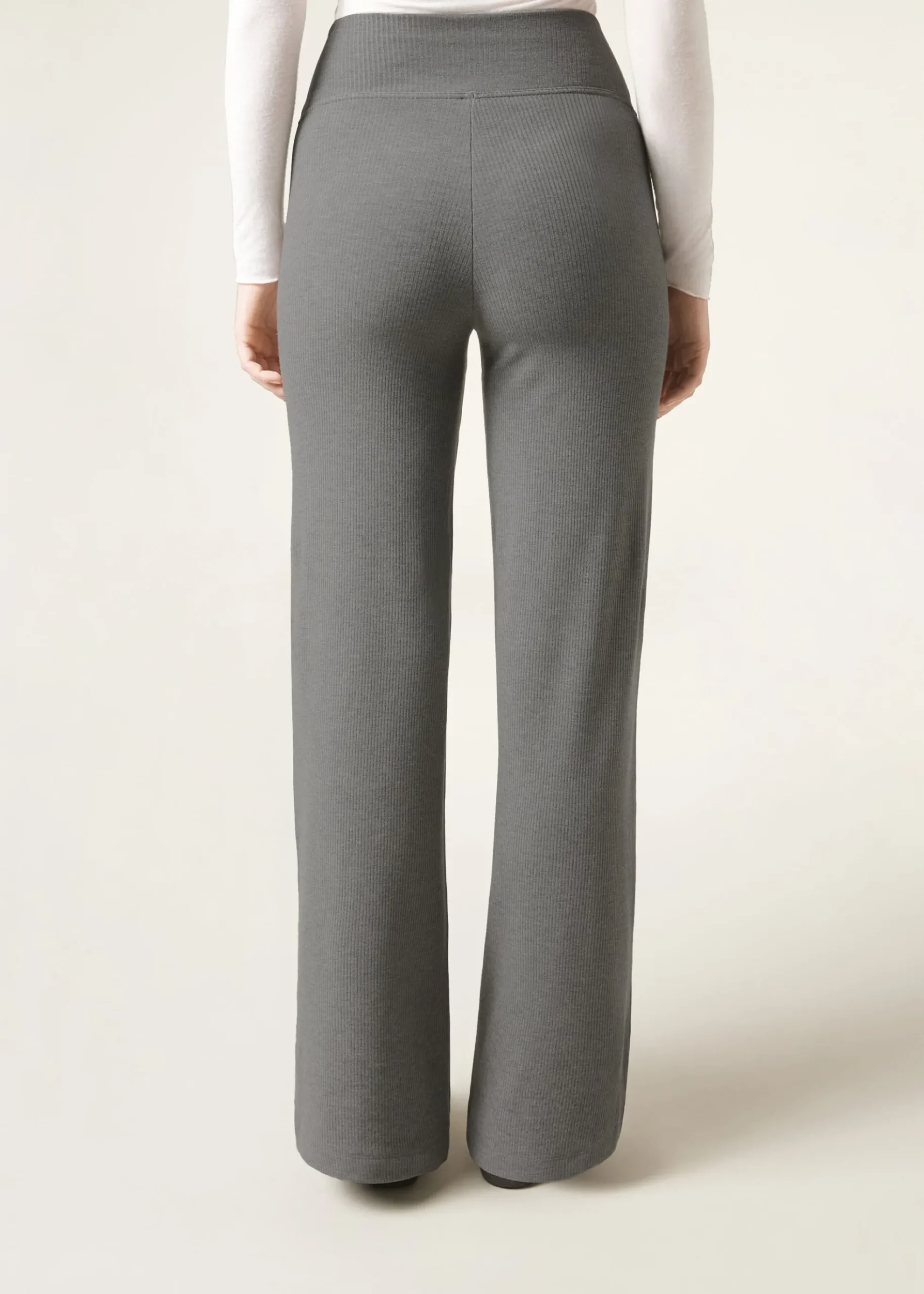 Pantalon Palazzo avec Cachemire