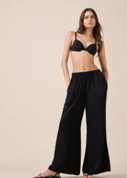 Pantalon palazzo brillant