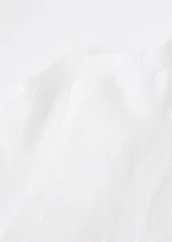 Socquettes en coton et lin unisexes
