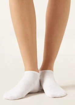Socquettes en coton et lin unisexes