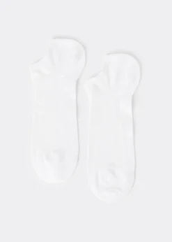 Socquettes en coton et lin unisexes