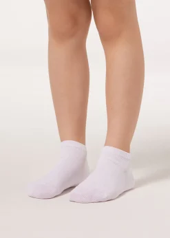 Socquettes fille en coton