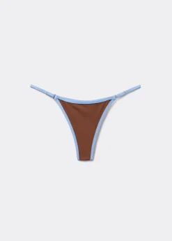 String de bain Bicolor Piping